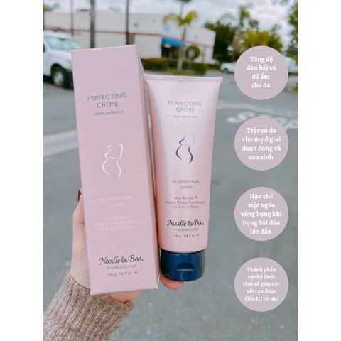 Kem Rạn Perfecting Crème Noodle Boo, Kem Dưỡng Rạn Da, Phục Hồi Da Cho Mẹ Trước Và Sau Sinh 136g