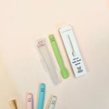 Thìa Cocobear Kèm Hộp,Thìa Ăn Dặm, Chất Liệu Silicon, An Toàn Cho Bé