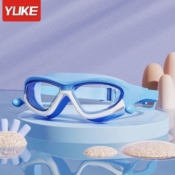 Kính Bơi YUKE Kèm Bịt Tai Có Hộp Đựng Cho Bé Trai Bé Gái, Kính Bơi Đi Biển
