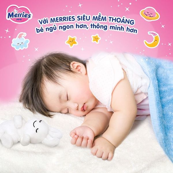 Tã - Bỉm quần Merries nội địa Nhật size M 56 + 4 miếng (6-11kg)