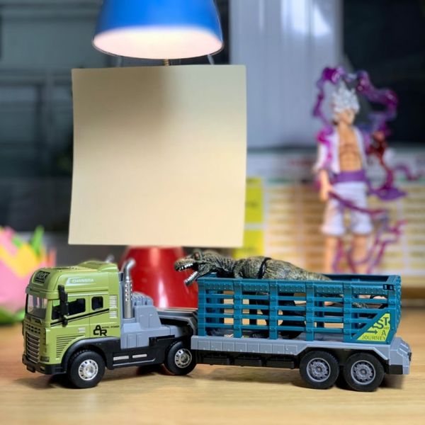 Xe Kéo Khủng Long KLX 800-203, Xe Đà Chở Khủng Long Cho Bé Từ 3 Tuổi