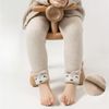 Quần Tất Len Dora Lót Nỉ Dày Dặn, Quần Leggings Không Bàn Mùa Đông Cho Bé