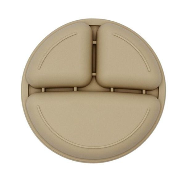 Khay Ăn Dặm Silicon Amo Kèm Thìa Dĩa 685 Cho Bé