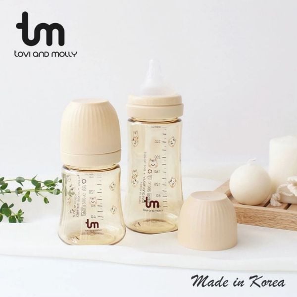 Bình Sữa TM Tovi and Molly 180ML, 280ML Hàn Quốc Chính Hãng