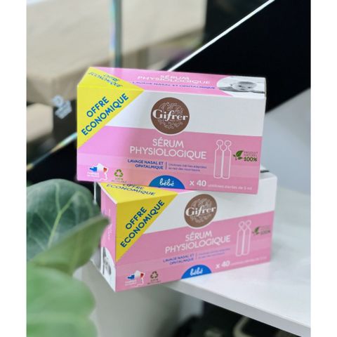 Nước Muối Sinh Lý Physiodose Gifrer Hồng