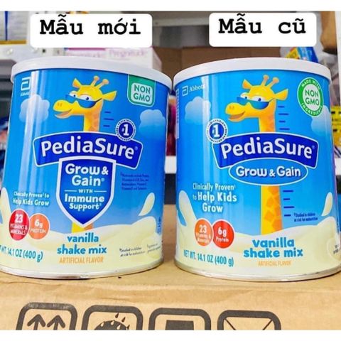 Sữa PediaSure Grow & Gain 400G vị vani cho trẻ từ 1-5 tuổi