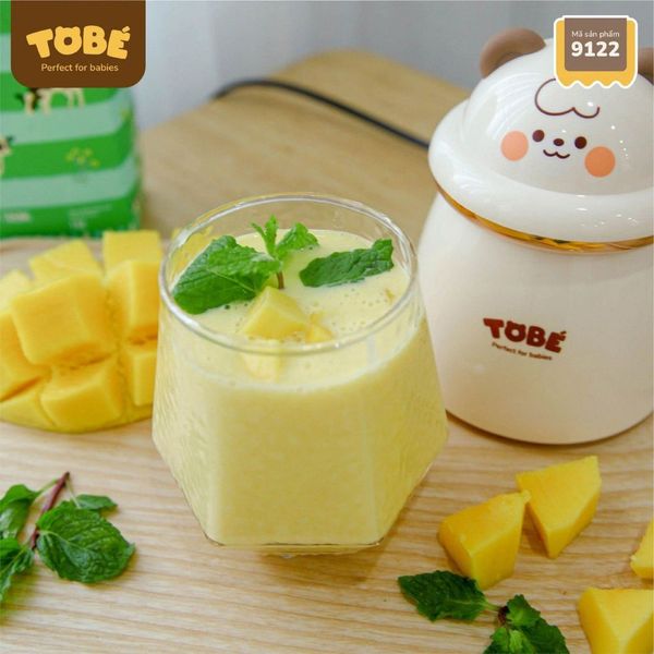 Máy Xay Đa Năng ToBe Beanie Plus 0.6L 9122, 8 Lưỡi, Tặng Kèm Cối 0.3L Chính Hãng