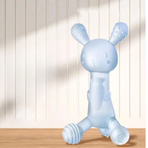 Gặm Nướu Cho Bé Bằng Silicon Cao Cấp Hình Thỏ Tặng Kèm Hộp