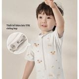 Bộ Đồ Bơi Liền Thân Kèm Mũ Monona Đủ Size Cho Bé