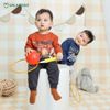 Bộ Dài Tay Nỉ Chéo Ualarogo UR3646, Set Đồ Bộ Cho Bé Trai 1-5 Tuổi
