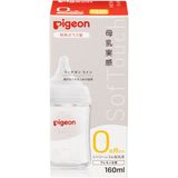 Bình Sữa Cổ Rộng Pigeon Dung Tích 160ML, 240ML, Núm Ti Mềm Mại Cho Bé