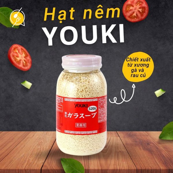 Hạt Nêm Youki Nhật Bản 520G Cho Bé Ăn Dặm Từ 1 Tuổi