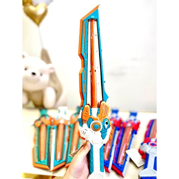 Đồ Chơi Kiếm Đầu Khủng Long 9928, Kiếm Phát Sáng