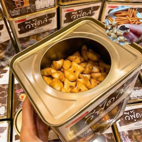 Bánh Gấu Nhân Socola Tan Chảy VFOODS Thái Lan 430G