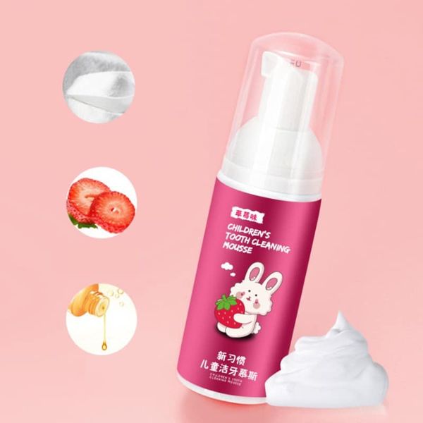 Kem Đánh Răng Tạo Bọt BaiMeiSi Mousse 60ML, Dạng Bọt Nuối Được Kem Đánh Răng