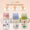 Bình Tập Uống Honper Tai Gấu 550ML Có Dây Đeo, Bình Uống Nước Cho Bé