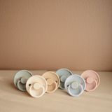 Ti Ngậm Cho Bé FRIGG Đan Mạch 0-18M, Chất Liệu Silicone Mềm Mại Hàng Chính Hãng