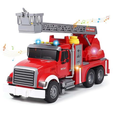 Đồ Chơi Xe Công Trình, Cứu Hoả Fire Engine Jin Jia Toys Cho Bé Từ 3 Tuổi