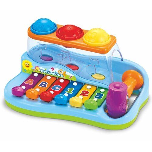 Đồ Chơi Đàn Đập Bóng 856 HOLA, Trung Tâm Âm Nhạc Pop'N Play Cho Bé