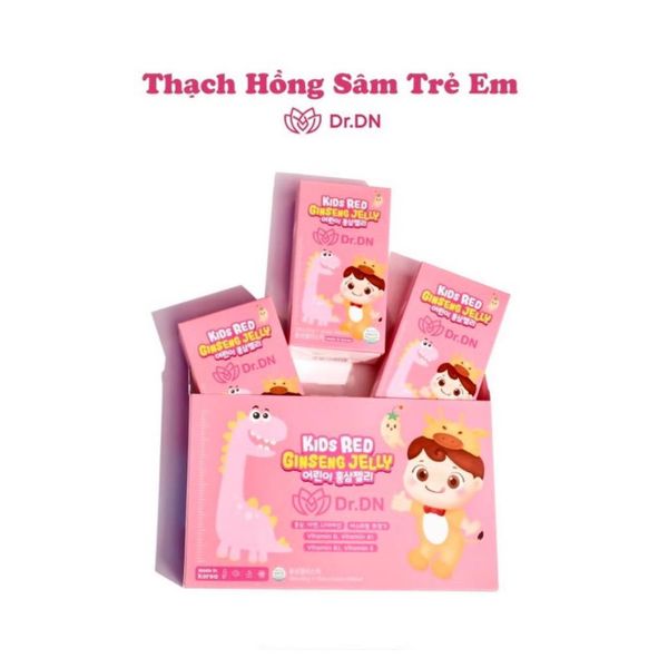 Thạch Hồng Sâm Kids Red Ginseng Jelly  DR.DN Trẻ Em
