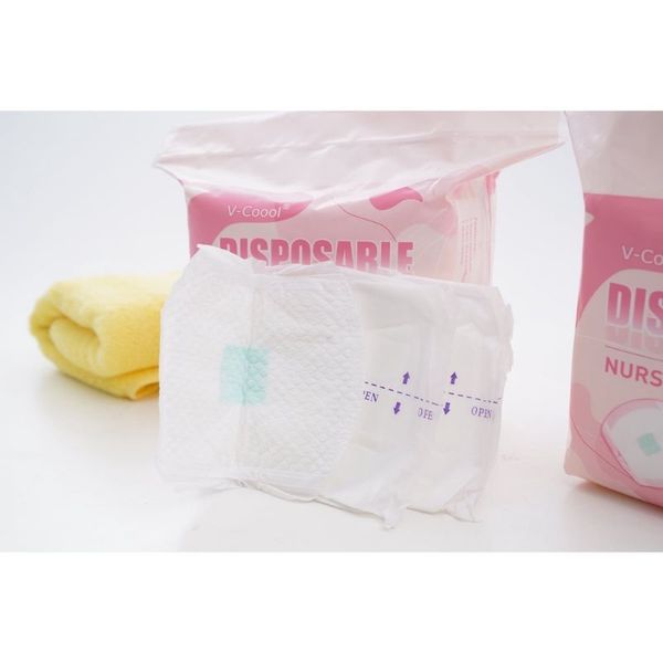 Miếng Lót Thấm Sữa V-Cool (50 miếng) Thấm Hút Tốt, Chống Tràn Tuyệt Đối - Siêu Thị Mẹ Và Bé Carrot