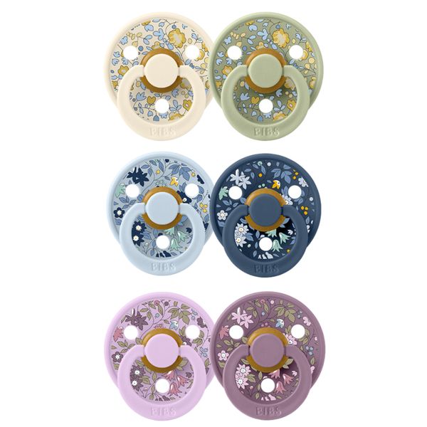 Ti Giả Bibs Đan Mạch Cao Su Tự Nhiên Chính Hãng Cho Bé, 100% Cao Su Tự Nhiên