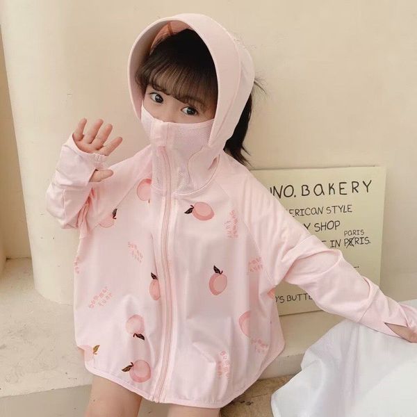 Áo Khoác Chống Nắng - Chống Tia UV - Có Mũ Cho Bé