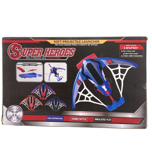 Hộp Phụ Kiện Nhện Phóng Thanh Xốp 564, Đồ Chơi Cho Bé