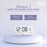 Nhiệt Ẩm Kế Điện Tử Đa Năng Trong Nhà Kiêm Đồng Hồ Báo Thức Cho Bé Senmax 1 – FB8826WS