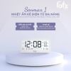 Nhiệt Ẩm Kế Điện Tử Đa Năng Trong Nhà Kiêm Đồng Hồ Báo Thức Cho Bé Senmax 1 – FB8826WS