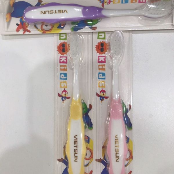 Bàn Chải Trẻ Em SUNKID Vietsun Lông Mềm Mại, Giúp Bé Chải Răng Không Đau