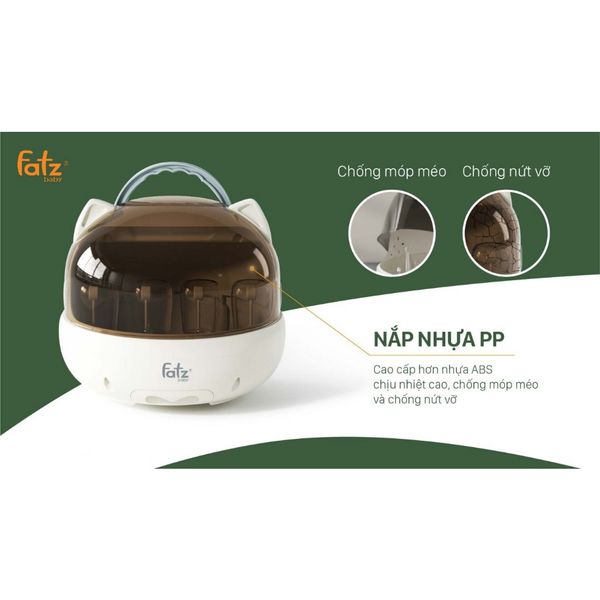 Máy Úp Bình Sữa Sấy Khô Tiệt Trùng UVC Tidy 1 Fatzbaby