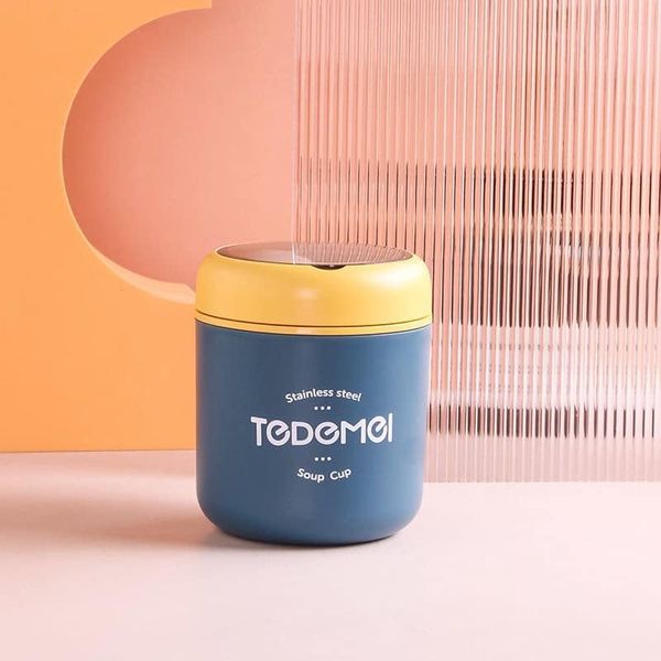 Bình Ủ Cháo Tedemei  Siêu Tiện Lợi Có Kèm Muỗng Mẫu Mới 530ML