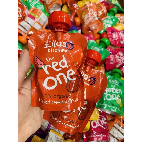 Hoa Quả Nghiền ELLA'S Kitchen Cho Bé, Hoa Quả Hữu Cơ Nghiền