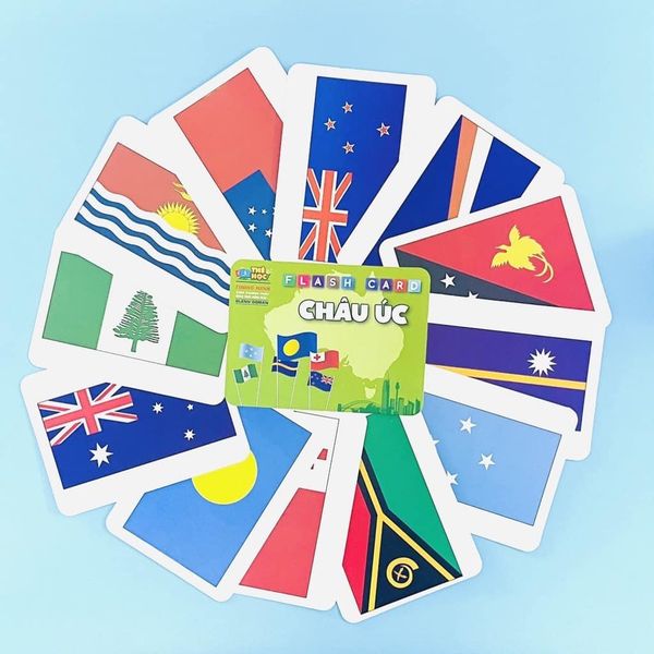 Thẻ Học Quốc Kì Các Nước Trên Thế Giới Gồm 180 Thẻ Flashcard Cờ Các Quốc Gia Kèm Hình Ảnh