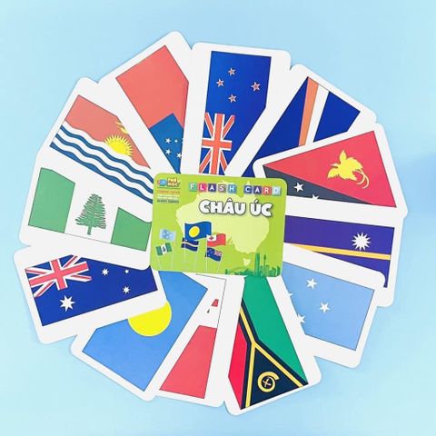 Thẻ Học Quốc Kì Các Nước Trên Thế Giới Gồm 180 Thẻ Flashcard Cờ Các Quốc Gia Kèm Hình Ảnh