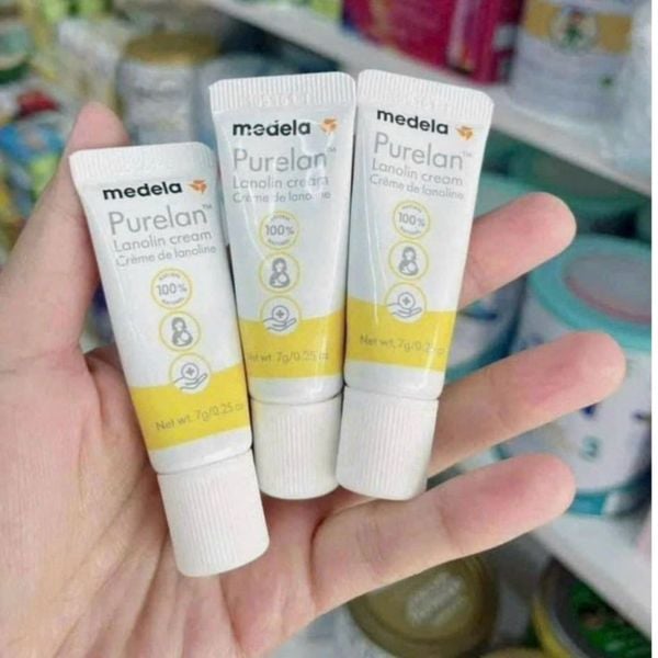 Kem Nứt Đầu Ti Purelan Lanolin 7G, Kem Ti Purelan 37G