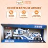 Xe Chở Xe Đà Police W578ABC, Đồ Chơi Xe Cảnh Sát Cho Bé