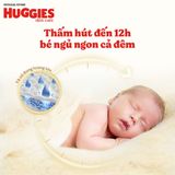 Bỉm Tả Dán Huggies Dán Sơ Sinh Huggies Skin Với 2 Vùng Thấm Giảm Kích Ứng Da
