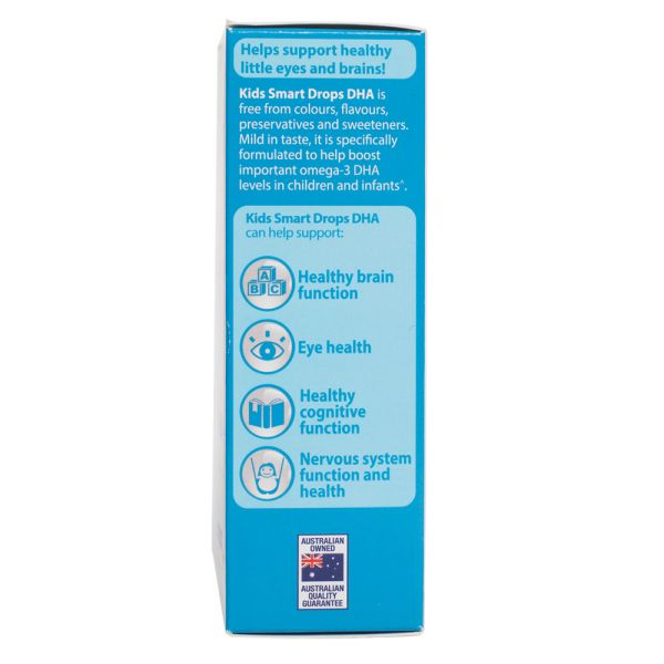 Siro Kids Smart Drops DHA Nature's Way Chai 20ml,  Thúc Đẩy Sự Phát Triển Của Não Bộ Và Hệ Thần Kinh Cho Bé