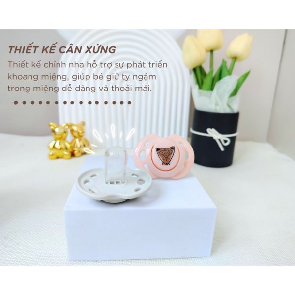 Ty Ngậm Tommee Tippee Fun-Friends Vui Nhộn Cho Bé  0-6, 6-18 Tháng