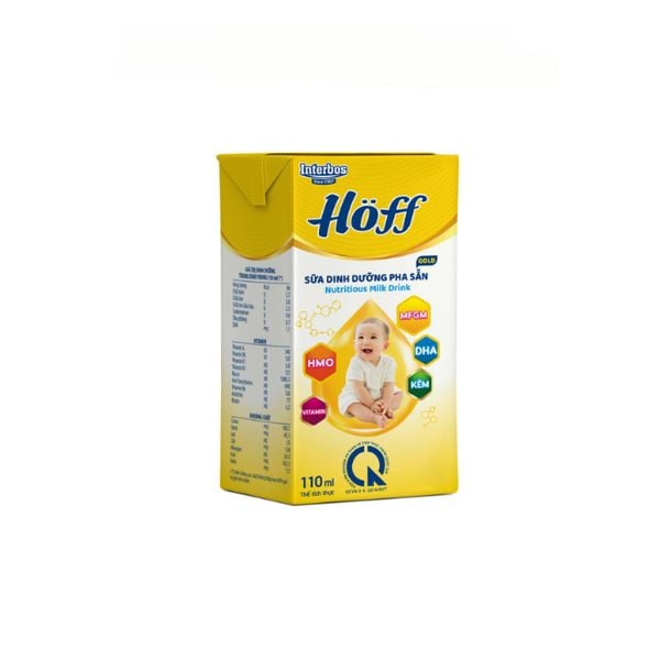 Sữa Dinh Dưỡng Pha Sẵn HOFF GOLD 110mL, Sữa Nước Công Thức, Hỗ Trợ Phát Triển Chiều Cao Cho Bé