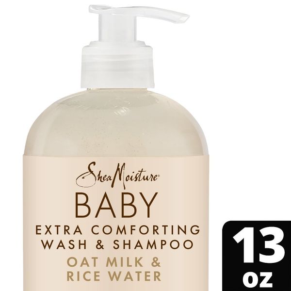 Sữa tắm gội Shea Moisture 100% Virgin Coconut Oil Baby Head-to-Toe Wash & Shampoo Cho Bé Chai 384ml