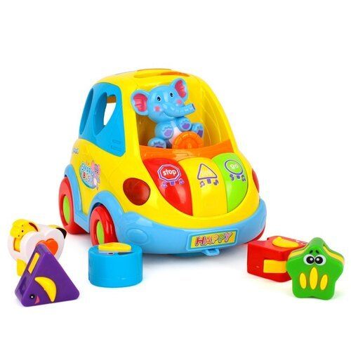 Xe Thả Hình HOLA Cho Bé Từ 18 Tháng Tuổi Nhựa ABS, Giúp Bé Nhận Diện Âm Thanh, Hình Dạng Và Màu Sắc