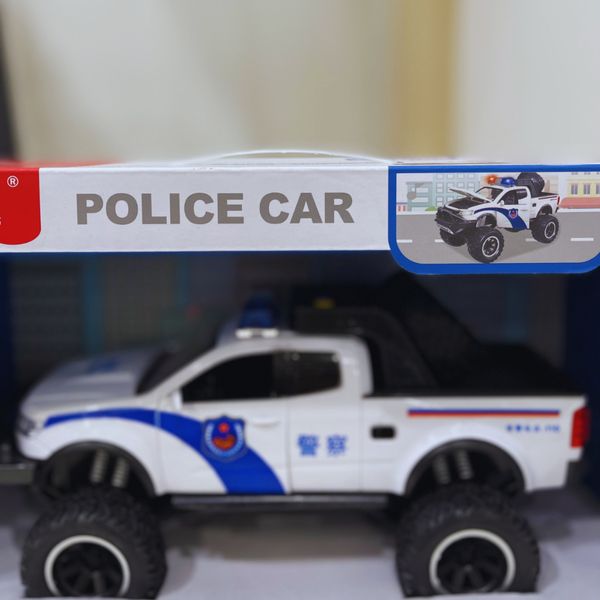 Xe Cảnh Sát Chạy Đà 9863, Đồ Chơi Xe Đà Cho Bé