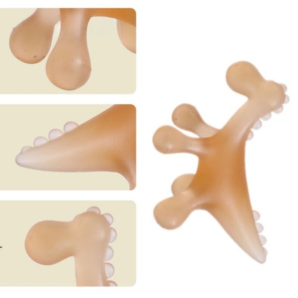 Gặm Nướu Silicon Khủng Long Cầm Tay, Chất Liệu An Toàn, Kèm Hộp Đựng Cho Bé