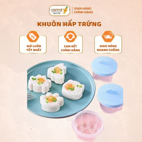 Khuôn Làm Bánh Plan,  Pudding, Rau Câu Cho Bé - Sét 4 Hộp