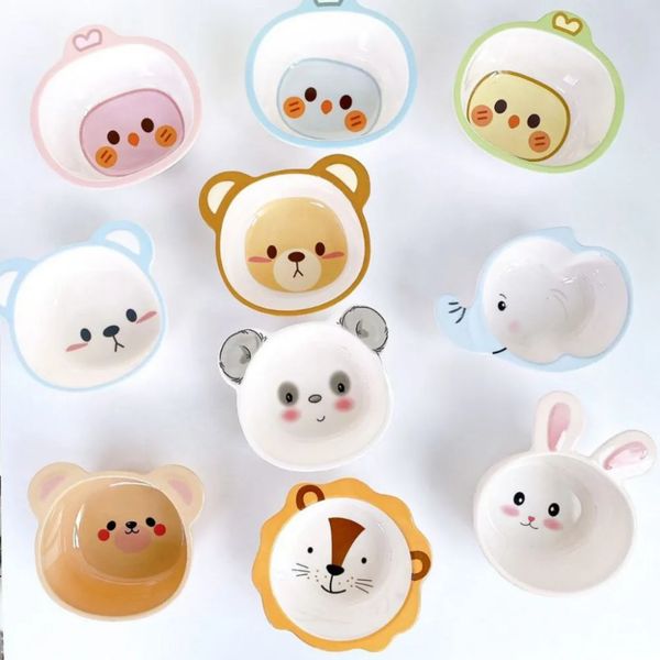 Bát Ăn Dặm Nhiều Hình Honper, Chén Ăn Dặm Cho Bé Hoạt Tiết Ngẫu Nhiên