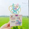 Gặm Nướu Silicone Cầu Vòng Baby-K, Đồ Chơi Gặm Nướu Cho Bé