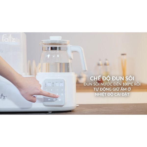 Máy Tiệt Trùng Sấy Khô Mutimax 3 Fatzbaby Với 7 Chế Độ Làm Việc Bảo hành 12 tháng